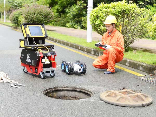 巴州管道机器人检测